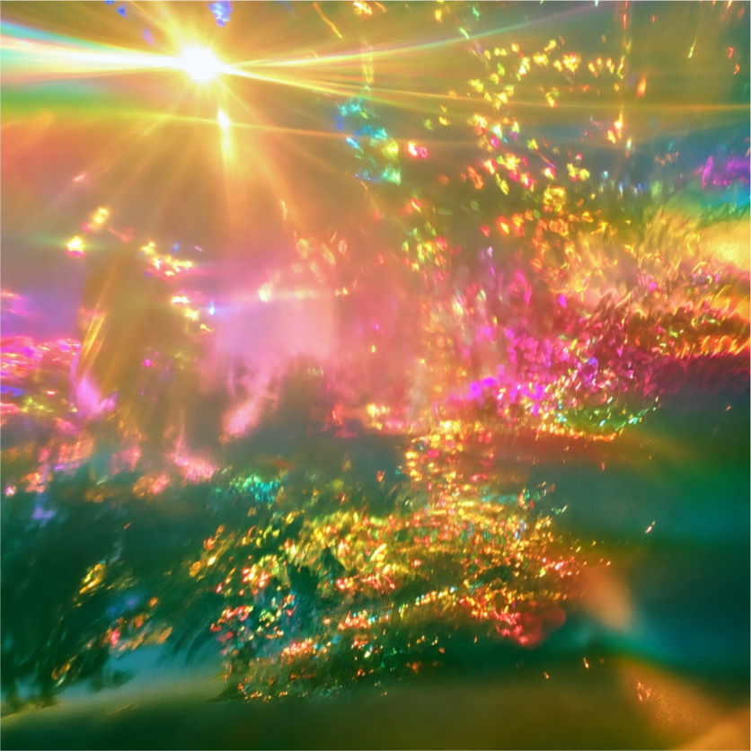 Main image ZONREFLECTIES / 091 Zomerlicht — Gouden sluier PRINT