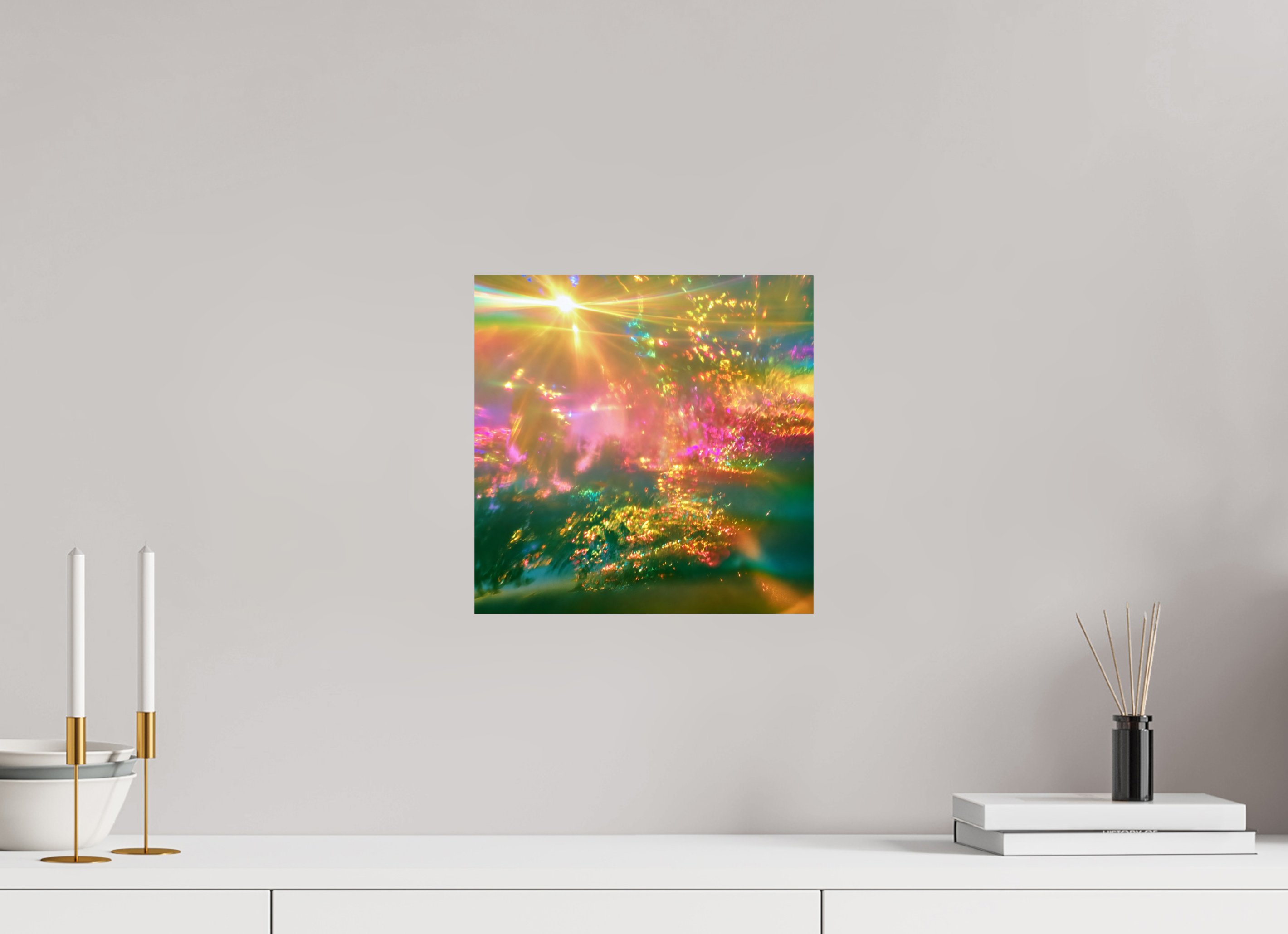 30 x 30 cm, Photo Print On Fuji Crystal DP II Zomerlicht