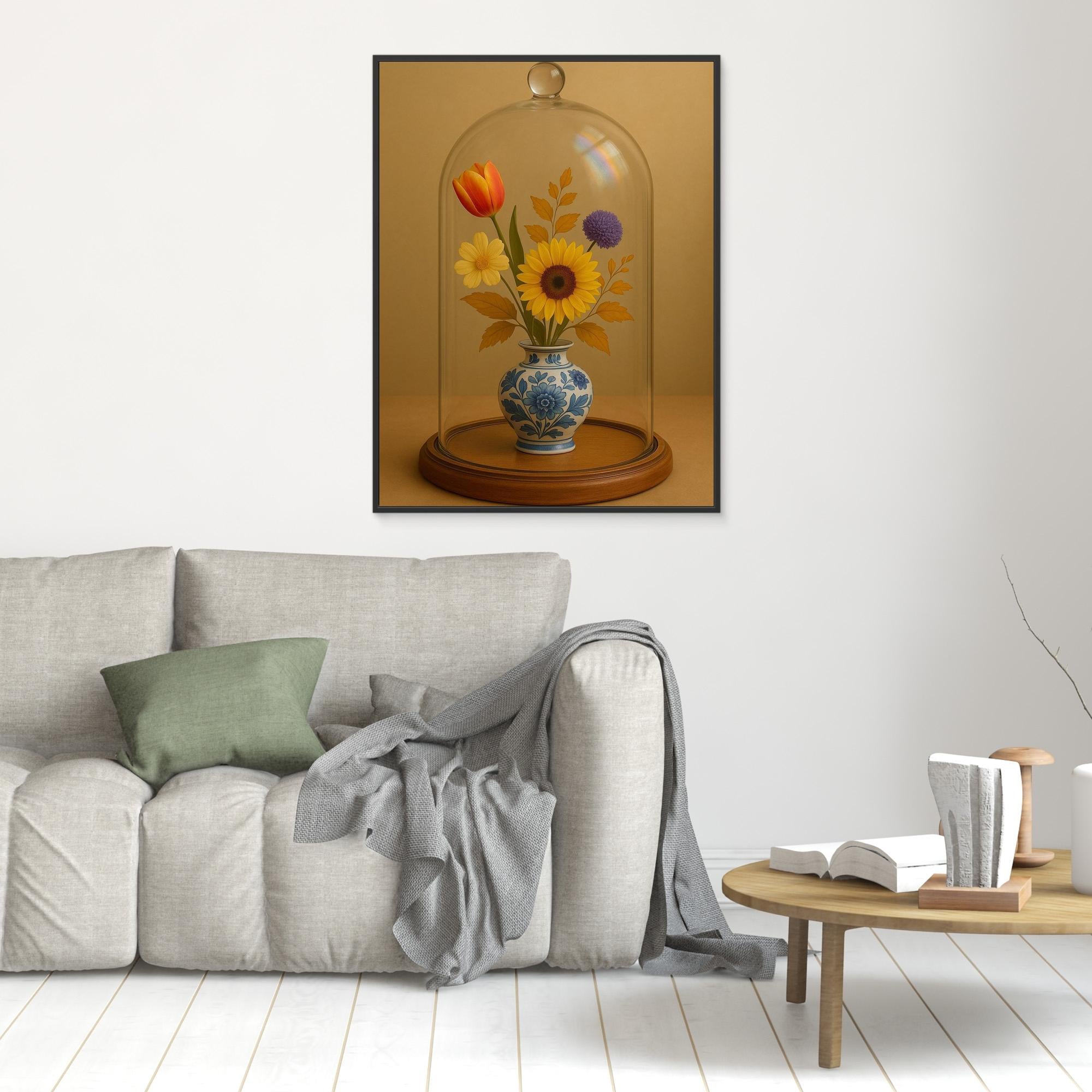 Summerlight - Canvas Print met lijst