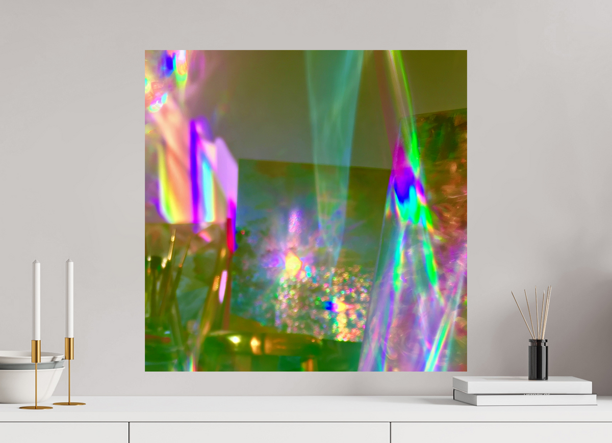60 x 60 cm, Photo Print On Fuji Crystal DP II ZONREFLECTIES / 05 Prisma PRINT