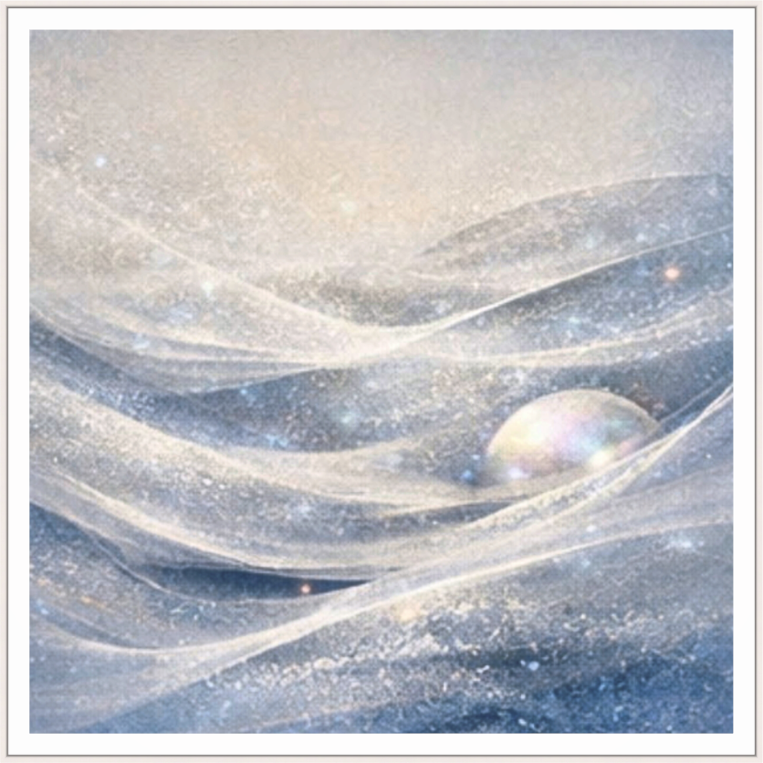 Main image Solo Glacial Drift - Metallic Photo Print with Frame