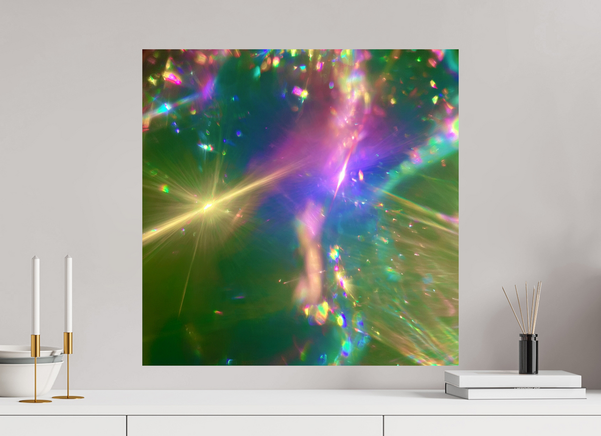 60 x 60 cm, Photo Print On Fuji Crystal DP II ZONREFLECTIES / 03 Zonnedans PRINT