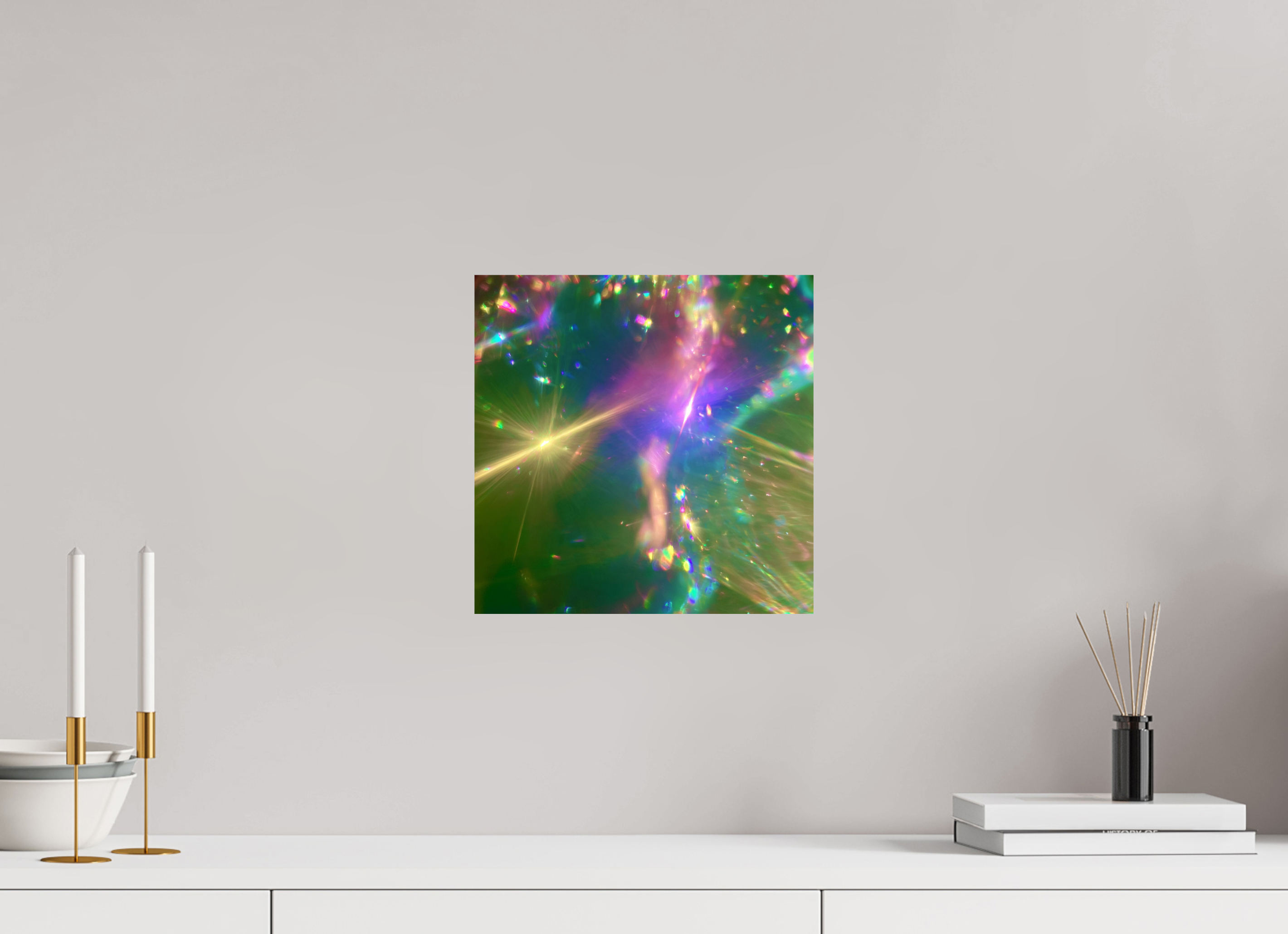 30 x 30 cm, Photo Print On Fuji Crystal DP II ZONREFLECTIES / 03 Zonnedans PRINT