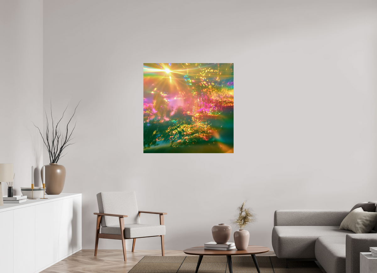 100 x 100 cm, Photo Print On Fuji Crystal DP II Zomerlicht