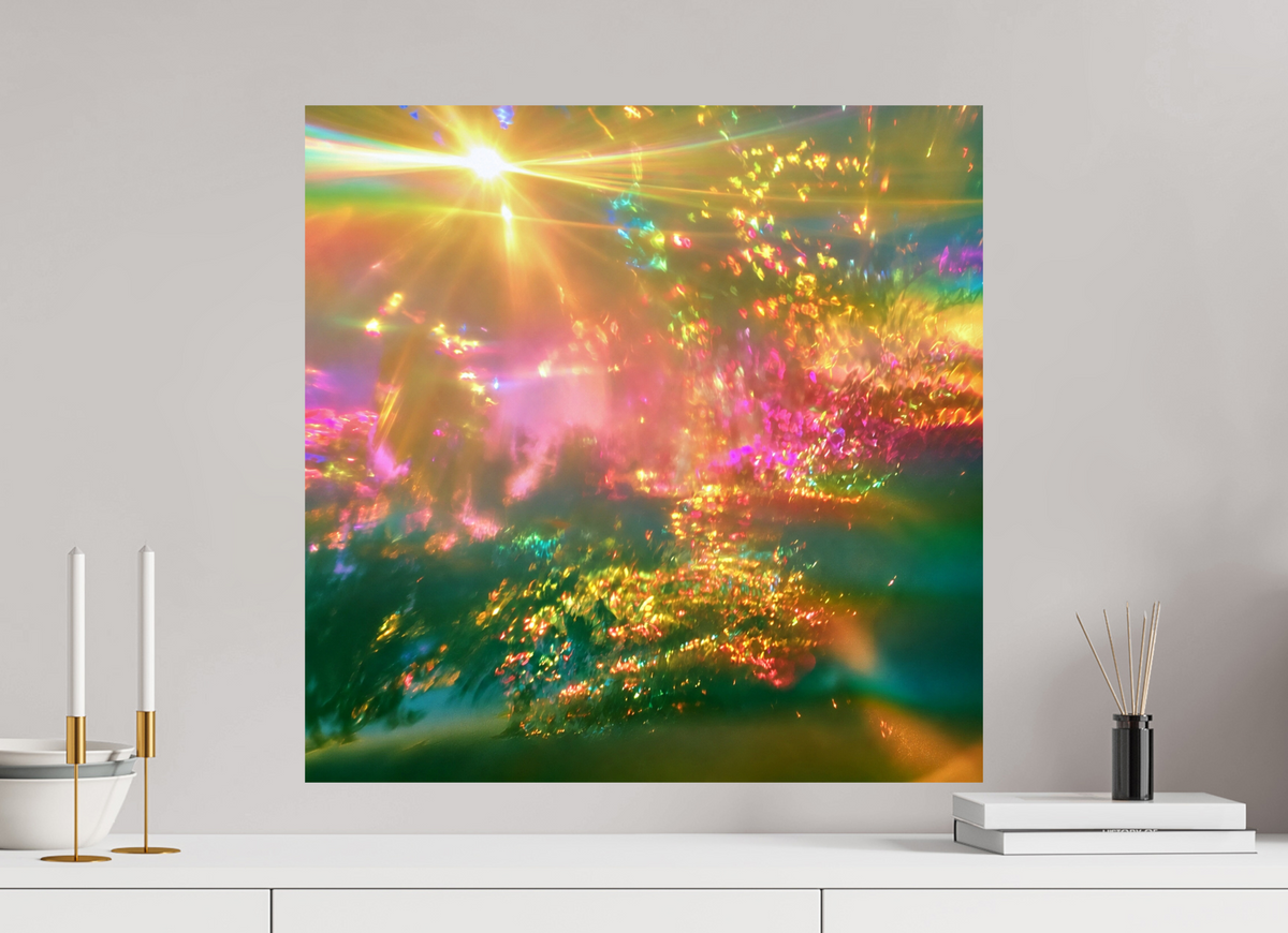60 x 60 cm, Photo Print On Fuji Crystal DP II Zomerlicht