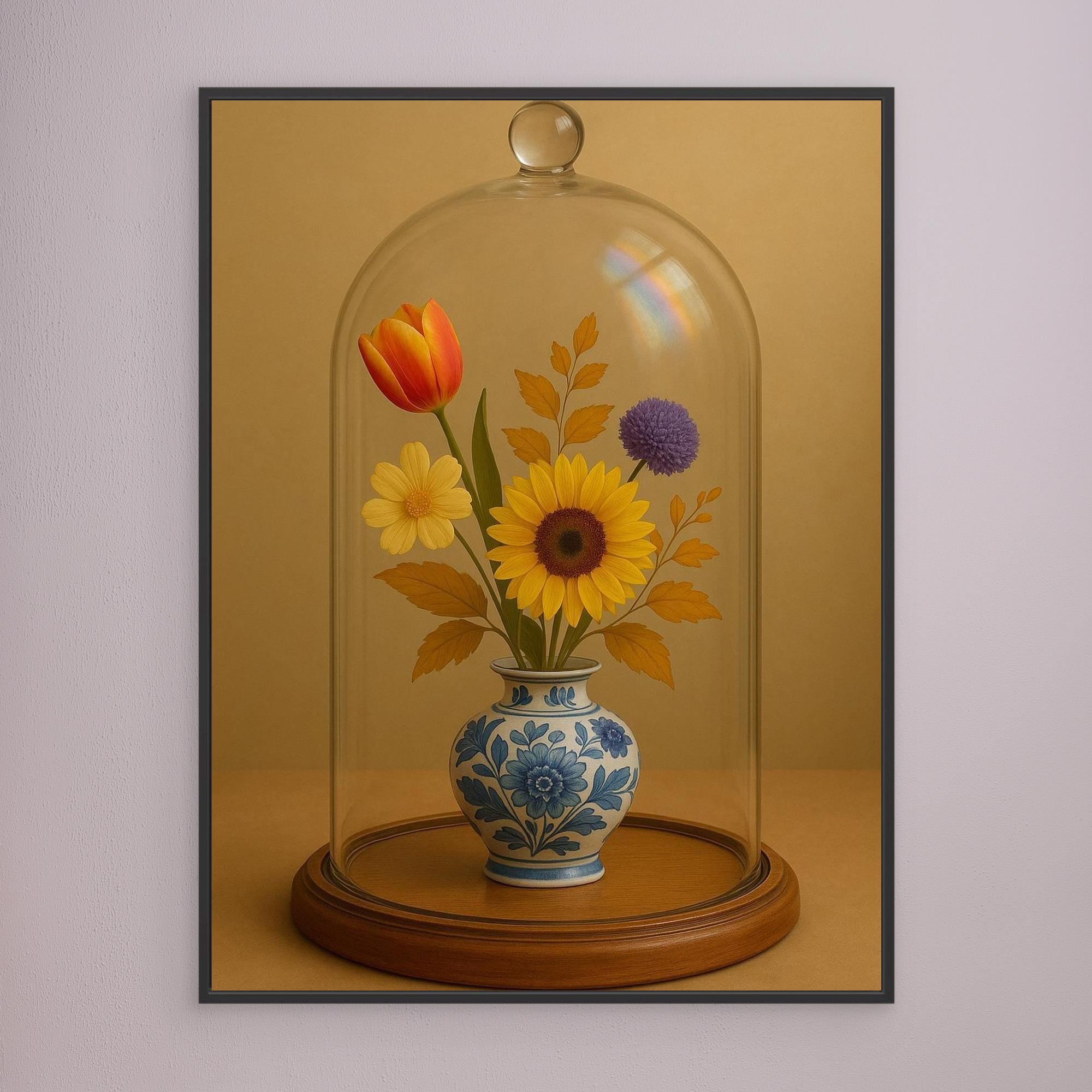Summerlight - Canvas Print met lijst