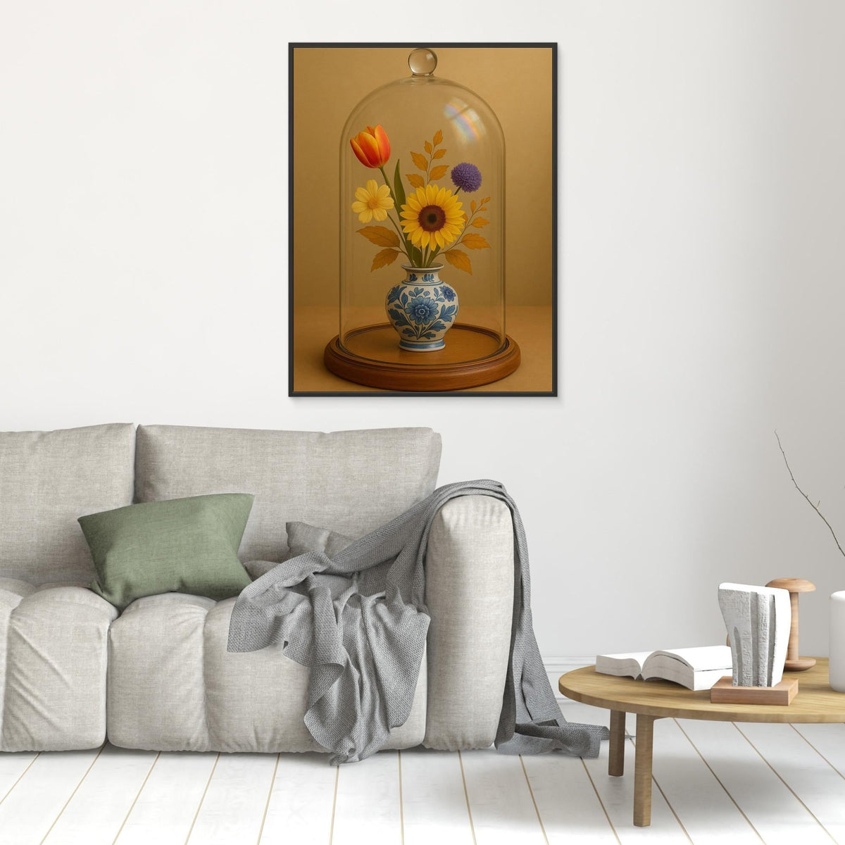 Summerlight - Canvas Print met lijst