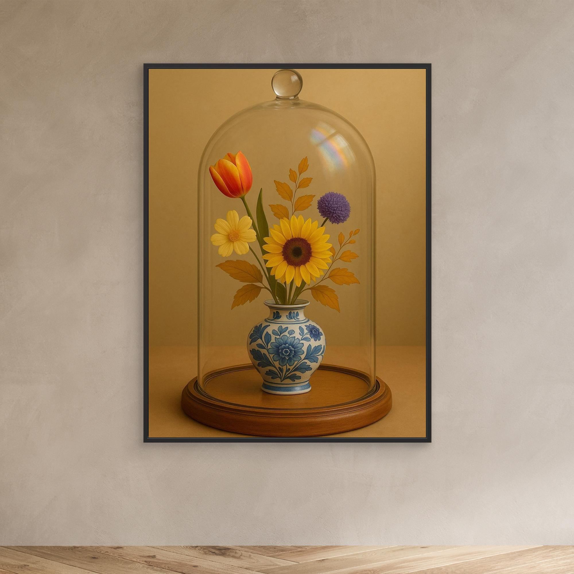 Summerlight - Canvas Print met lijst