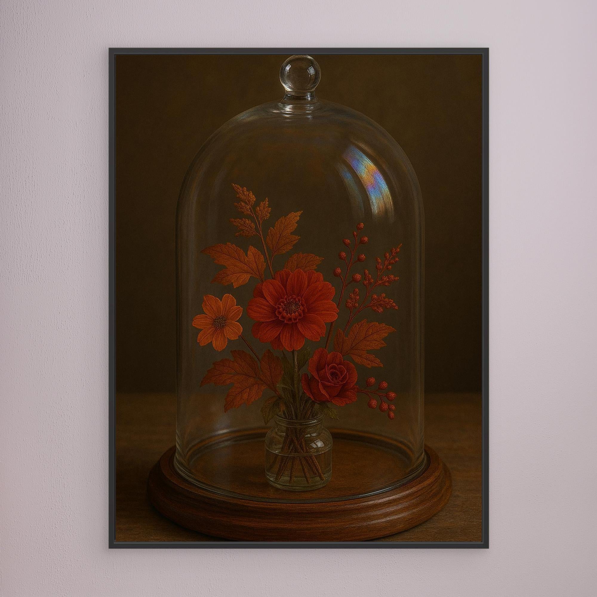 Autumnal Simplicity - Canvas Print met lijst