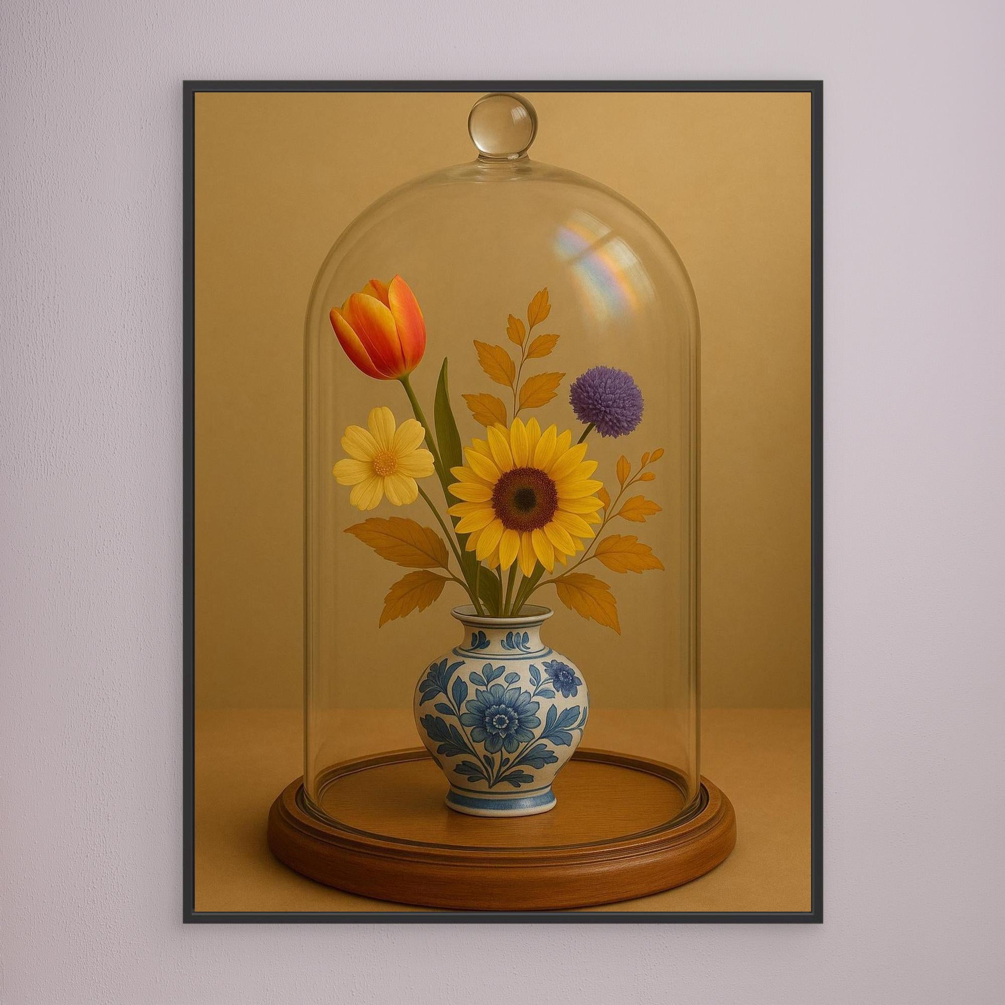 Summerlight - Canvas Print met lijst